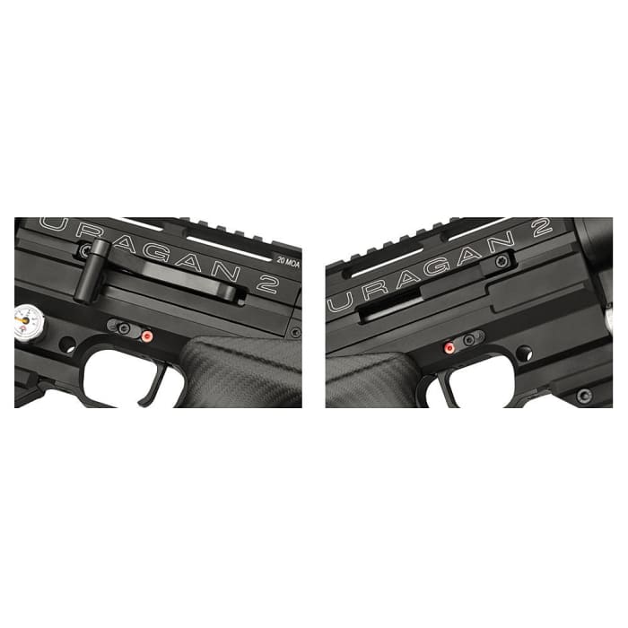 Uragan 2 PCP Air Rifle, Carbon Fibre Stock, 700mm Barrel, 5.5mm - Image 2