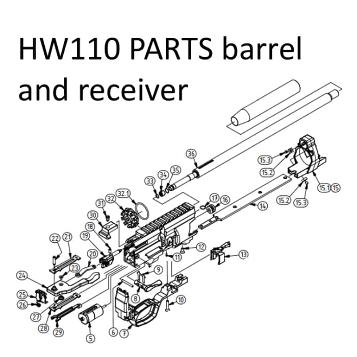 Weihrauch spare seal for HW110 5.5mm (6.2979) - Image 2